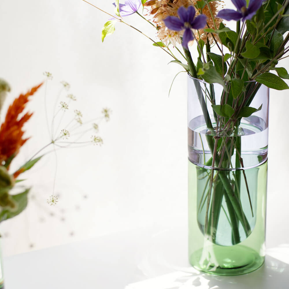 DW VASE  Purple×Green Special Edition（フラワーベース）（L） Purple×Green Special Edition
