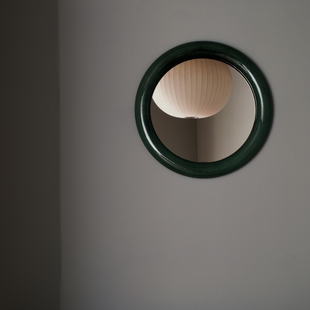 Duplum Mirror Electric Jade  reactive glaze 