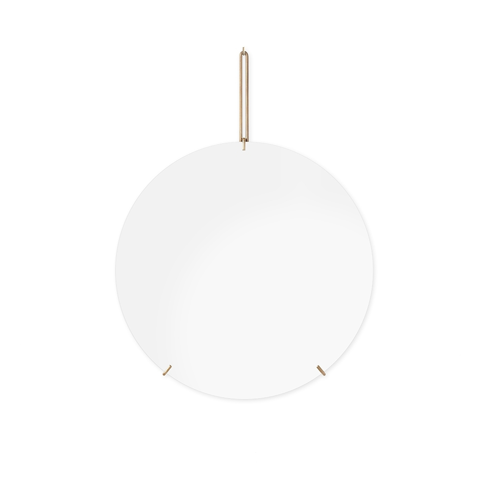 WMBR50 ウォールミラー Φ50cm (ブラス) 