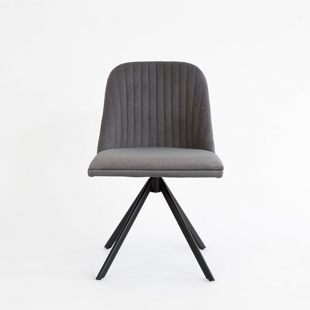 N-VISTA（エヌビスタ）チェア（アーム無）グレー 