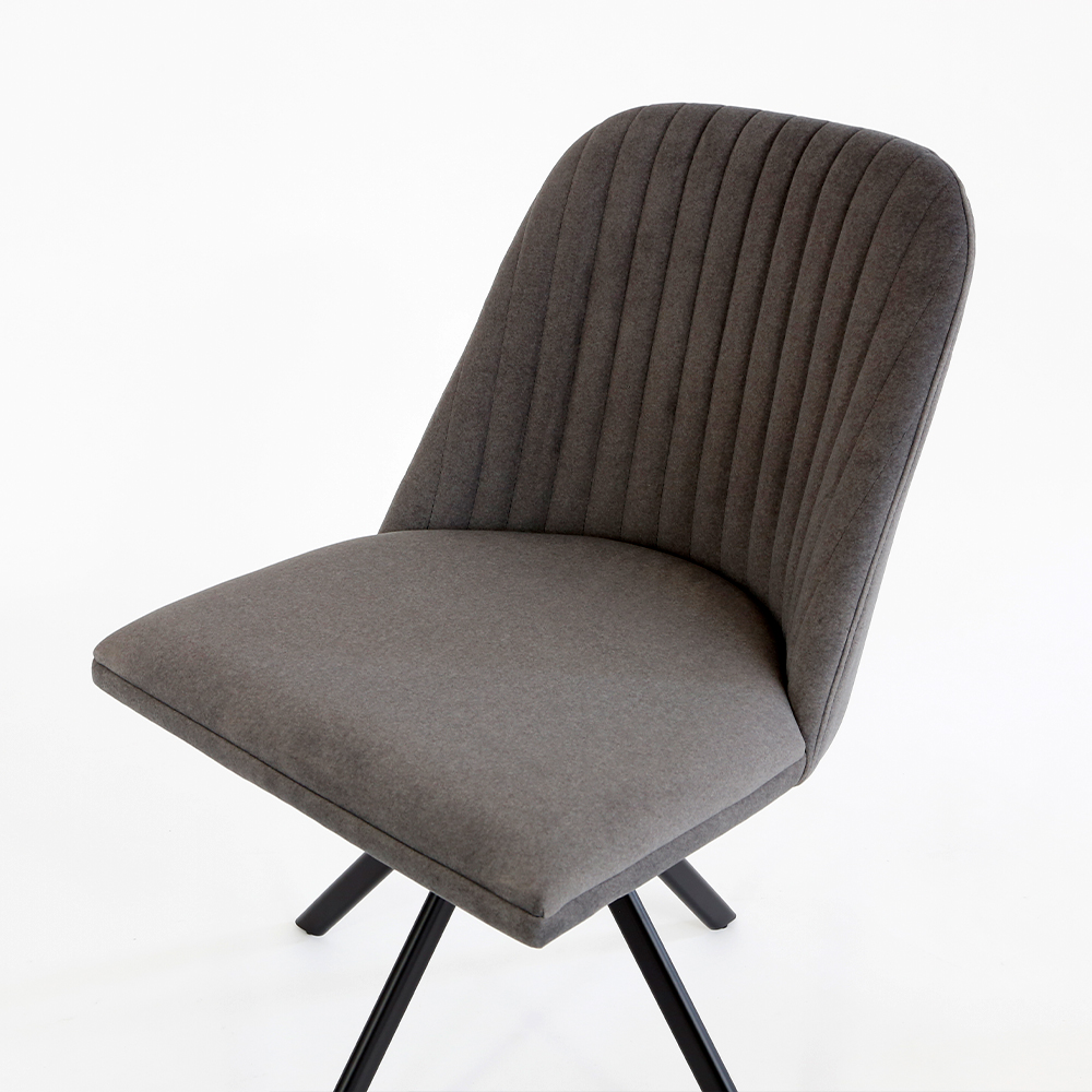 N-VISTA（エヌビスタ）チェア（アーム無）グレー 