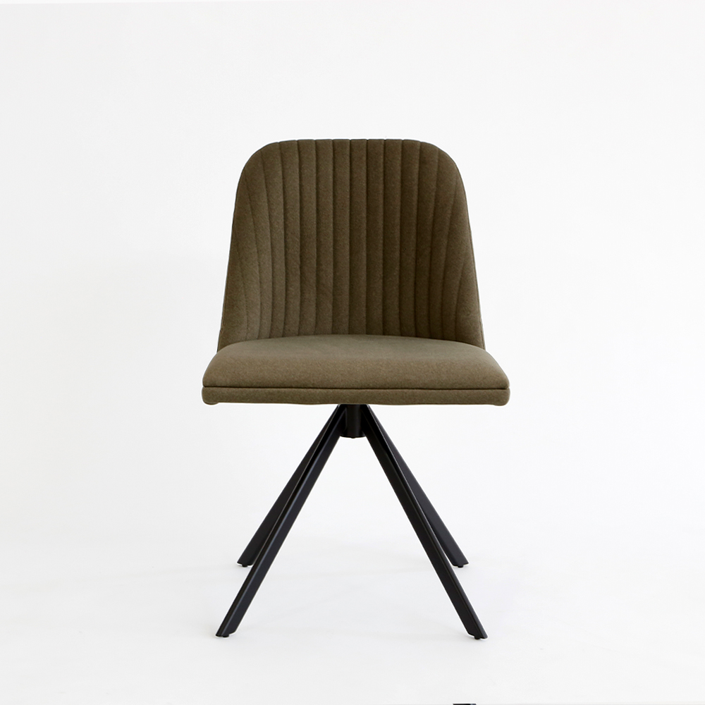 N-VISTA（エヌビスタ）チェア（アーム無）オリーブ 