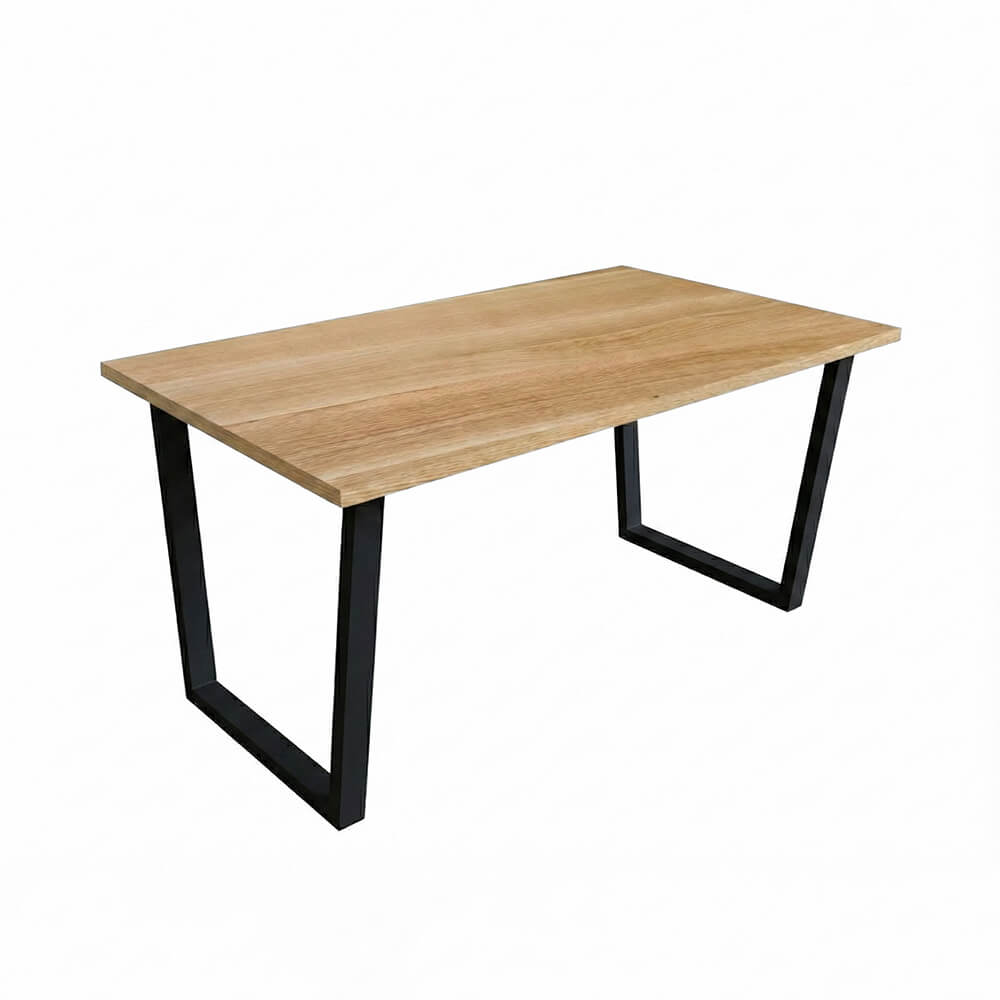 ウィルティック ヨコハギ無垢 ダイニングテーブル （横幅140 x 奥行80 cm） ホワイトオーク ※こちらの画像はイメージ写真となります。※このページはW140cmの販売ページです。