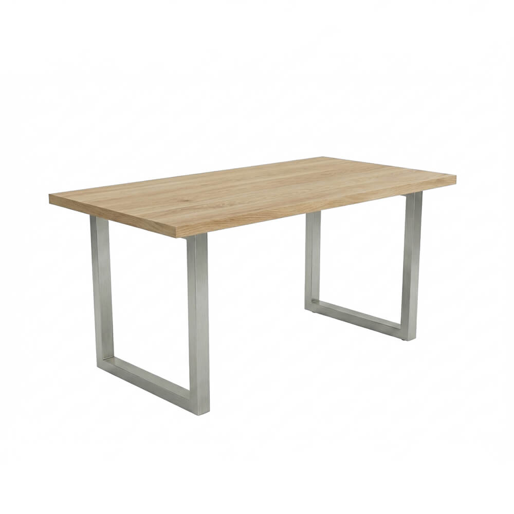 ウィルティック ヨコハギ無垢 ダイニングテーブル （横幅150 x 奥行85 cm） ホワイトオーク ※こちらの画像はイメージ写真となります。※このページはW150cmの販売ページです。