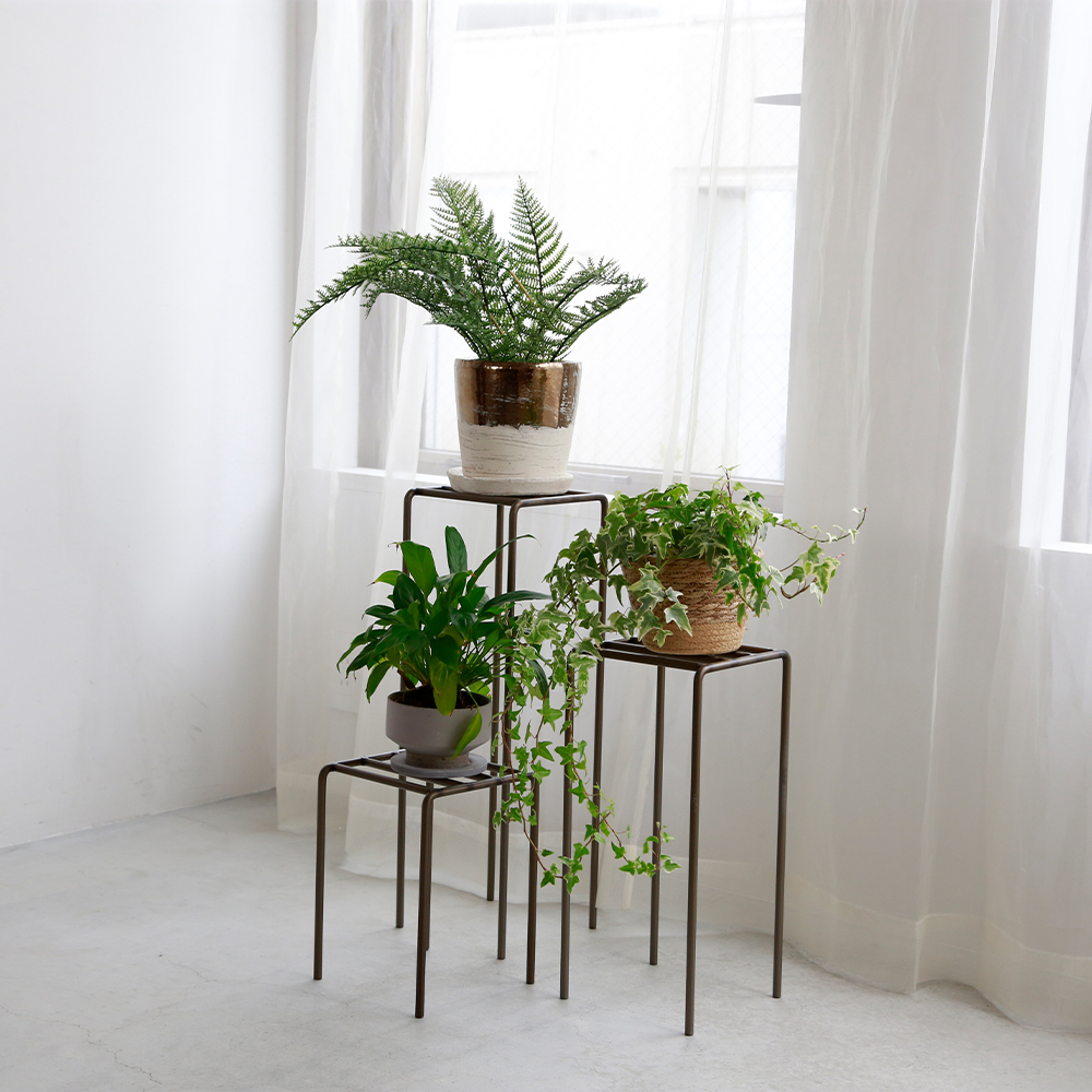 KNOP plant stands（3 pieces set） 