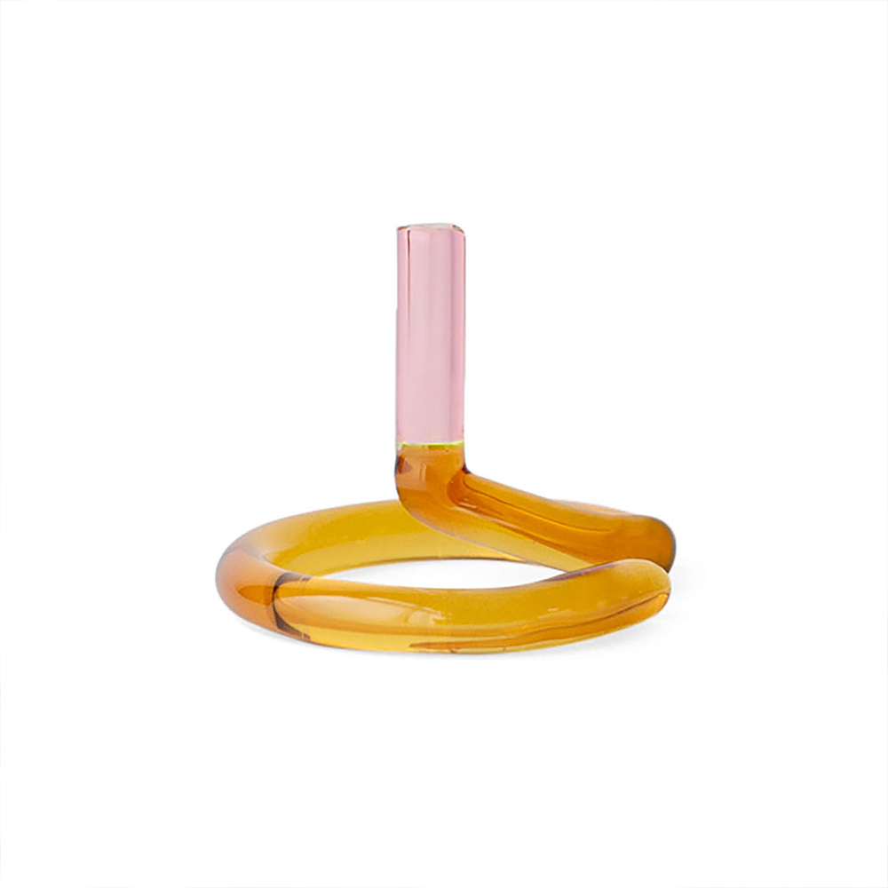 TWO TONE INCENSE HOLDER Pink×Yellow（ピンク×イエロー） 