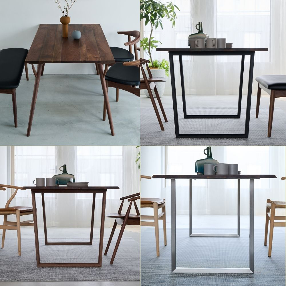 ウィルティック マティエラ塗装 ダイニングテーブル （横幅140 x 奥行80 cm） DGY 