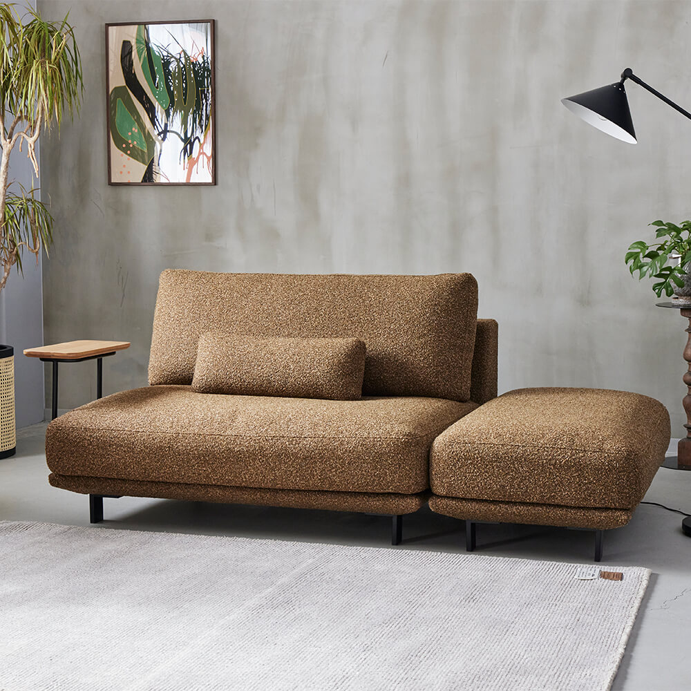 SWAMPS（スワップス）1.5Pソファ（BROWN） 