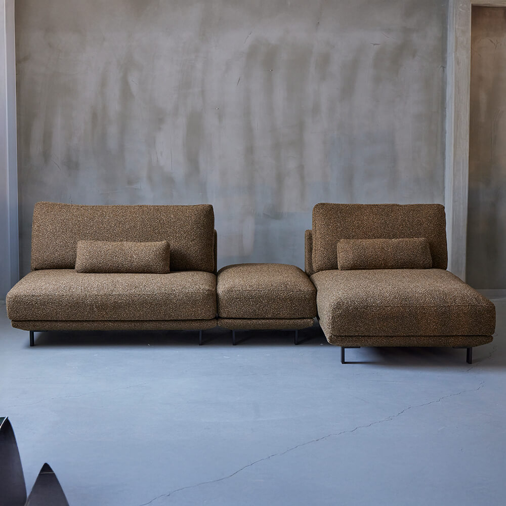 SWAMPS（スワップス）1.5Pソファ（BROWN） 