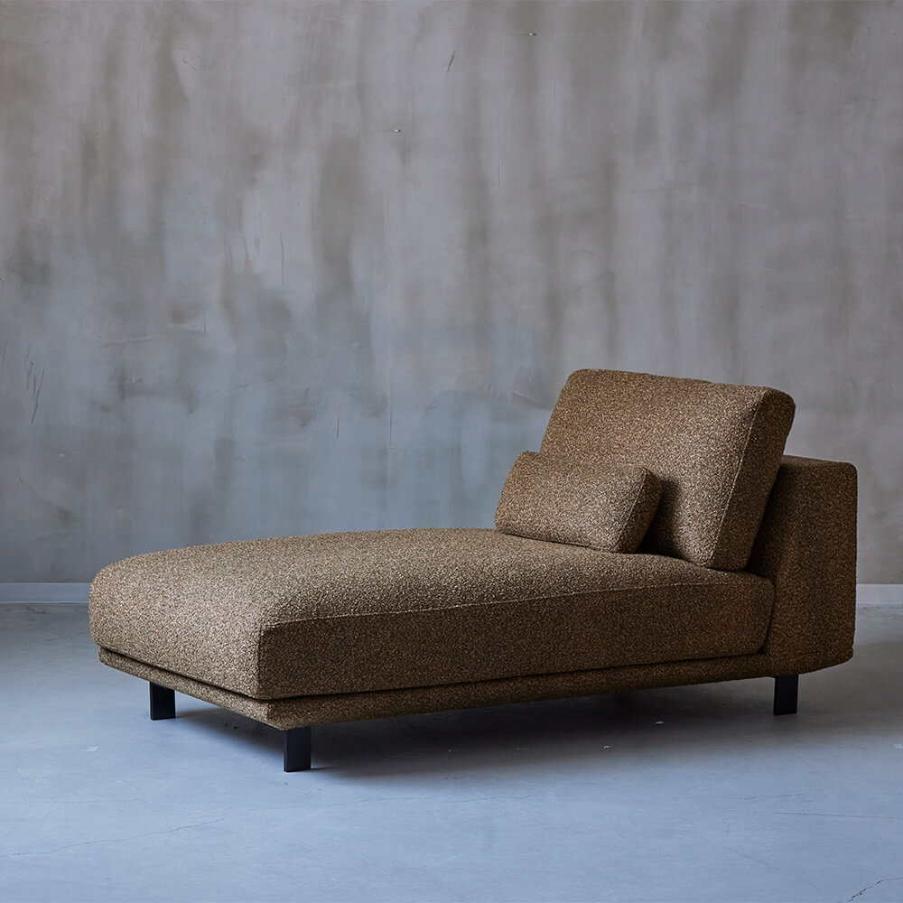 SWAMPS（スワップス）シェーズロングソファ（BROWN） 