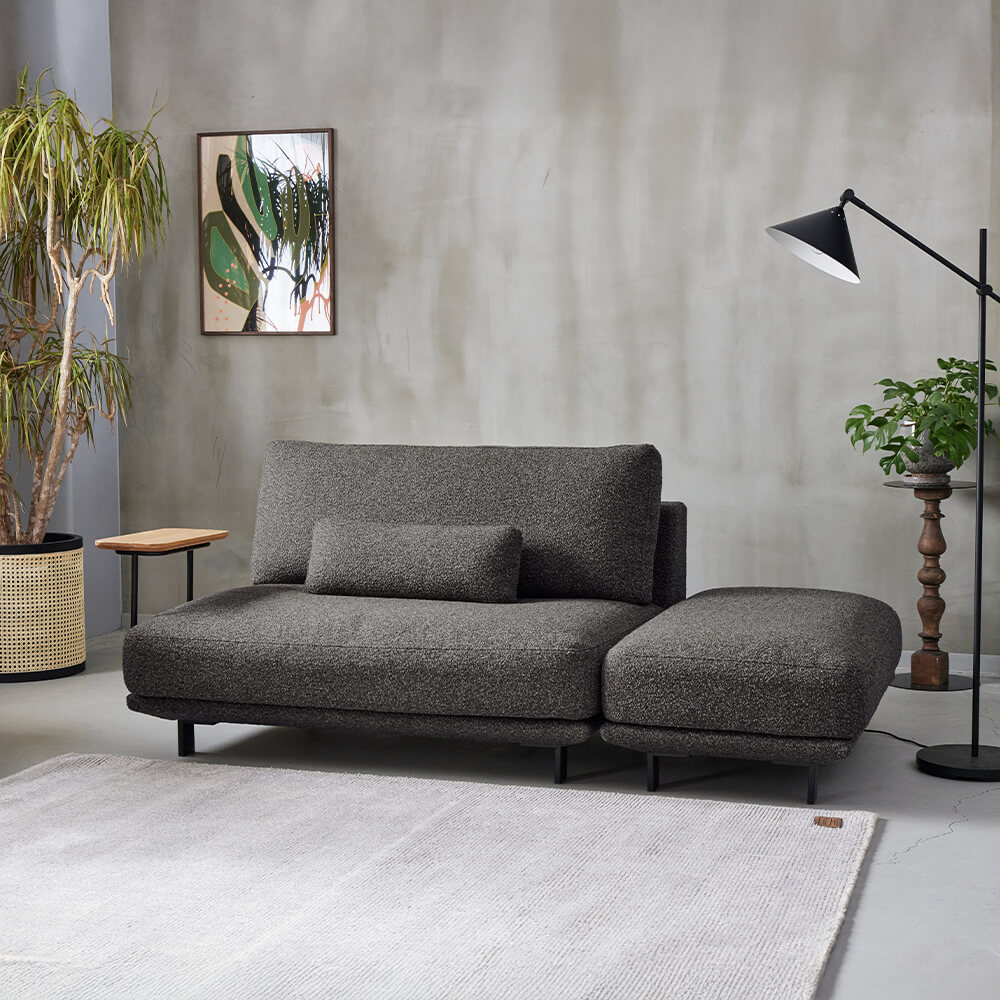 SWAMPS（スワップス）1.5Pソファ（CHARCOL） 