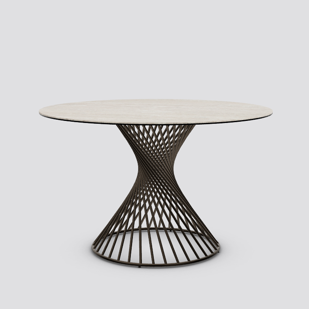 カリガリス ボルテックス 円形ダイニングテーブル (セラミック) ／ Calligaris VORTEX Round table[CS4108-FD 120] P32C P32C P29L イメージCG画像