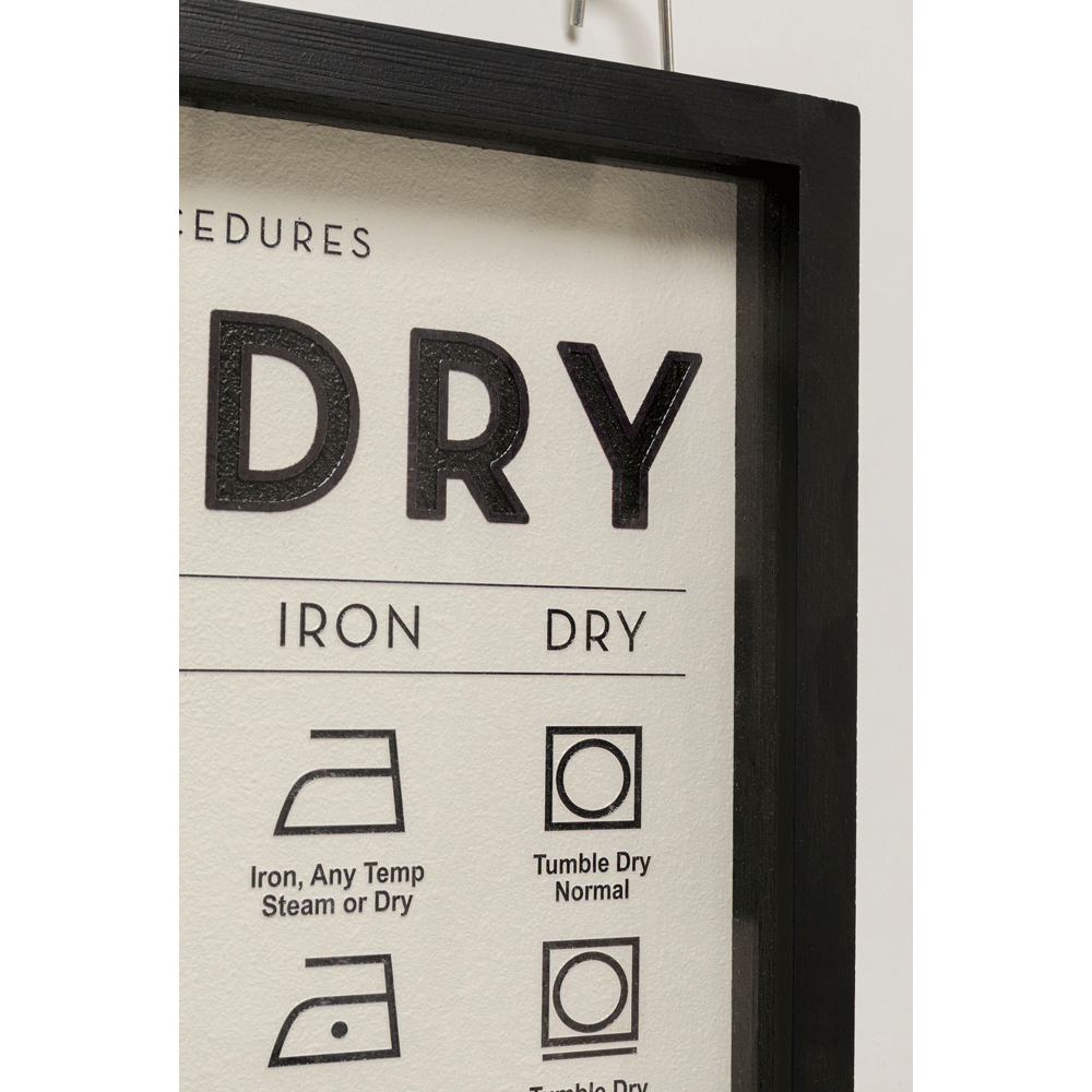 ランドリー61×41cm フレームピクチャー 