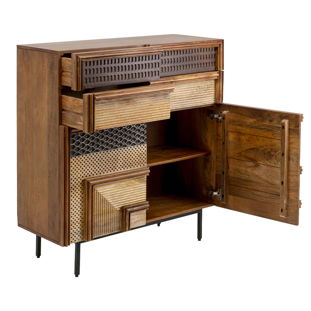 ジーノ 100×110cm　キャビネット 