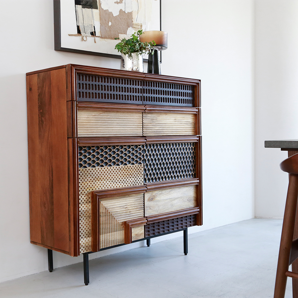 ジーノ 100×110cm　キャビネット 