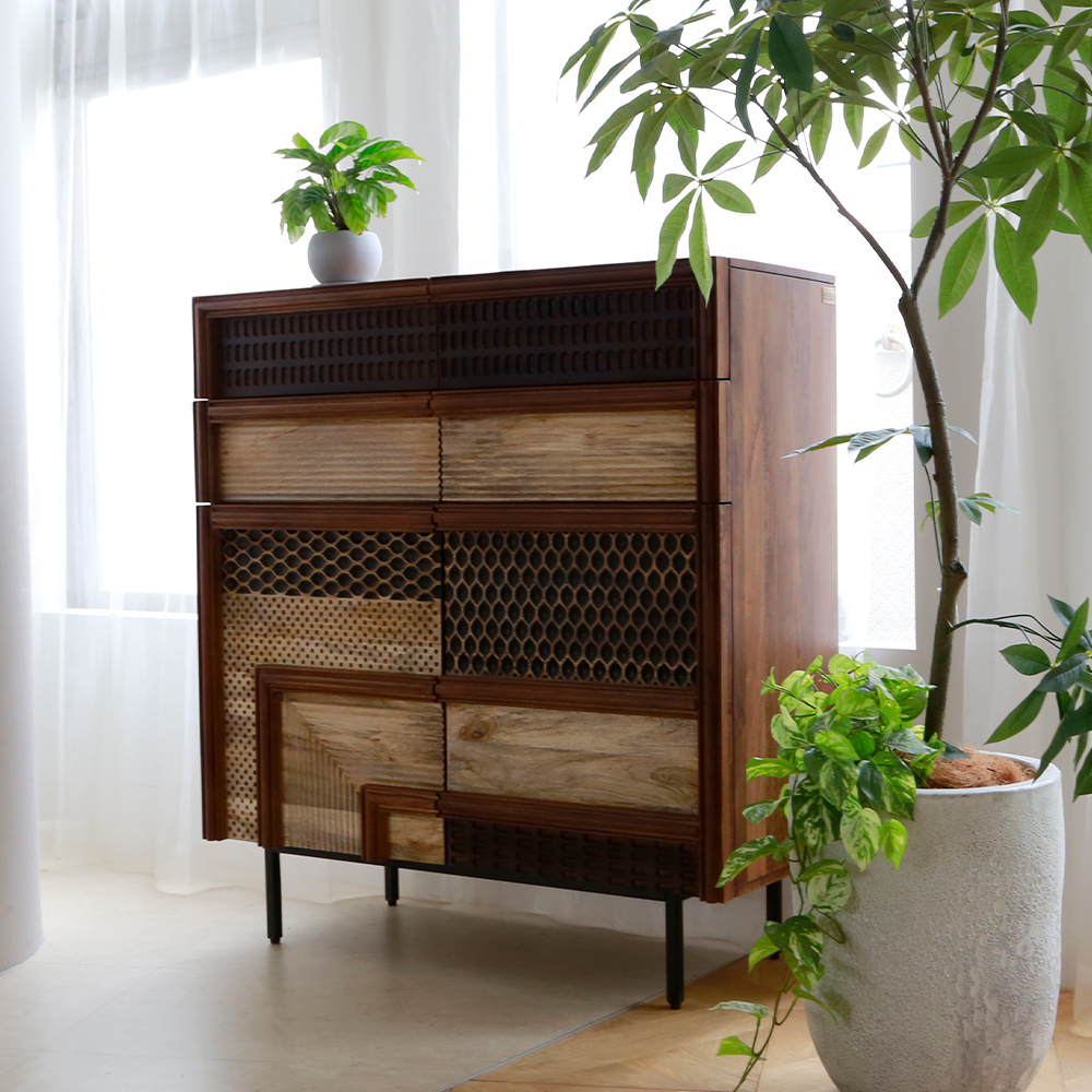 ジーノ 100×110cm　キャビネット 