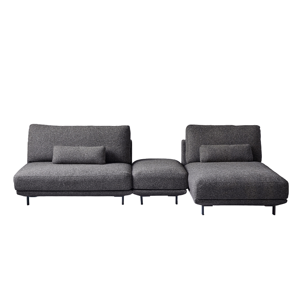 SWAMPS（スワップス）シェーズロングソファ（CHARCOL） 