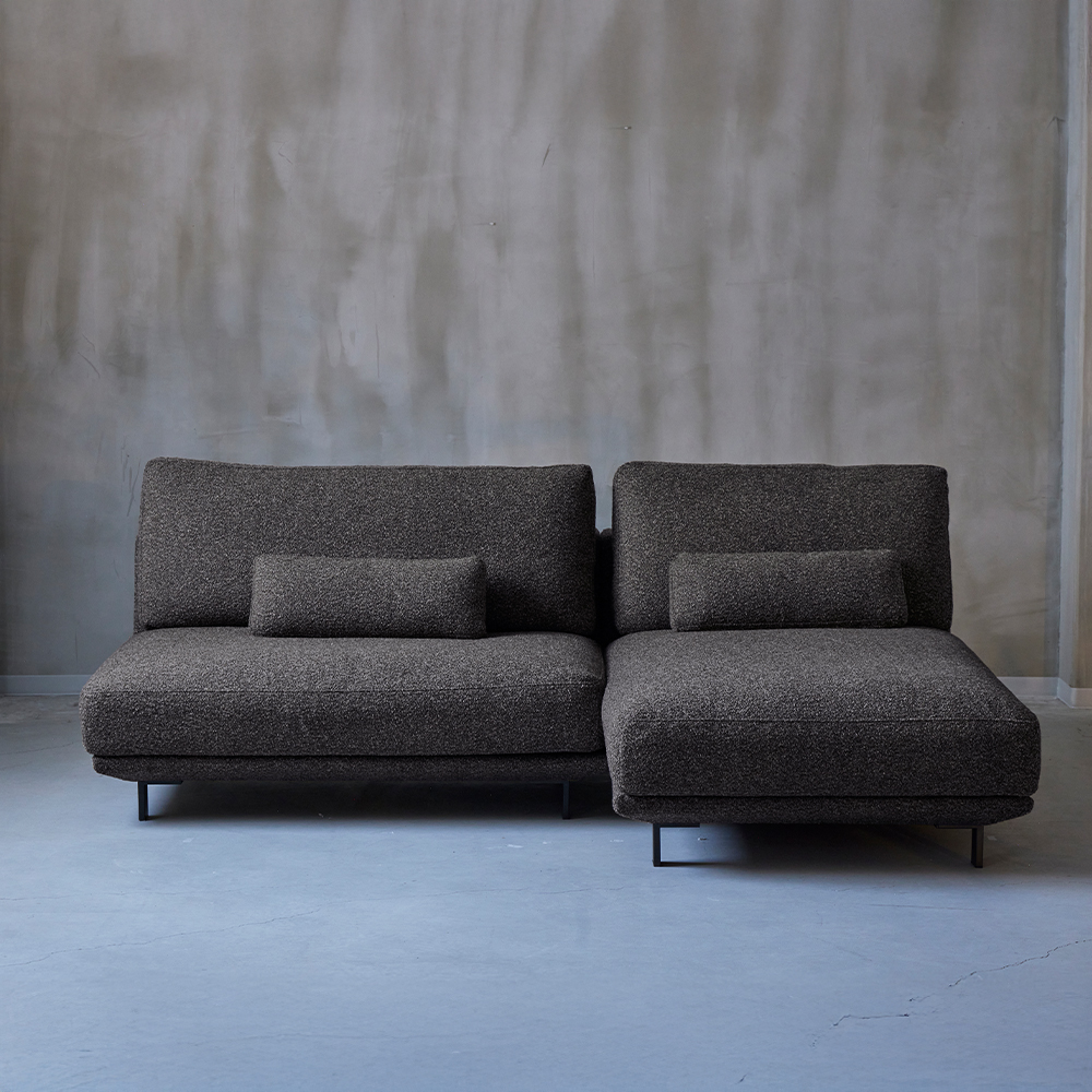 SWAMPS（スワップス）シェーズロングソファ（CHARCOL） 