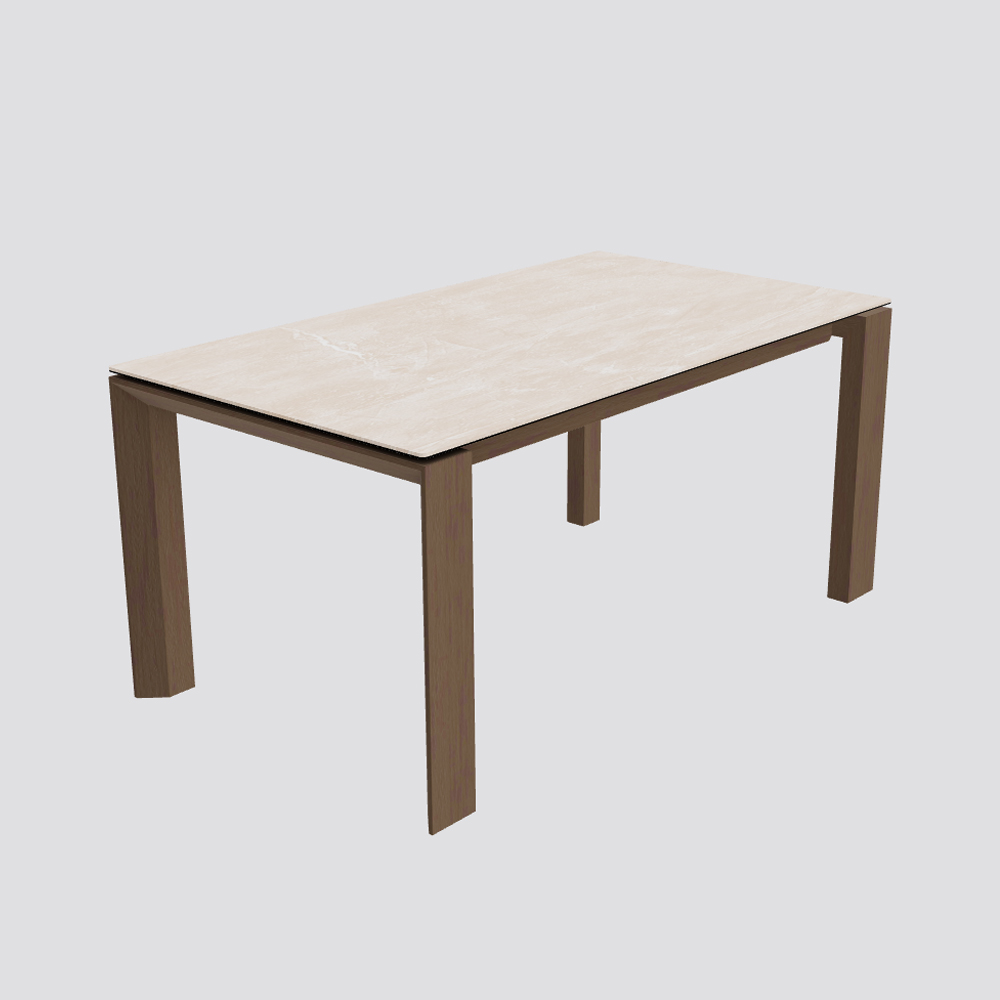 カリガリス オムニア ダイニングテーブル (セラミック) ／ Calligaris OMNIA ceramic Dining table[CS4058-R 160] P36C P36C P12 イメージCG画像