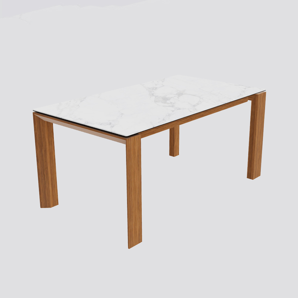 カリガリス オムニア ダイニングテーブル (セラミック) ／ Calligaris OMNIA ceramic Dining table[CS4058-R 160] P2C P2C P1GW イメージCG画像
