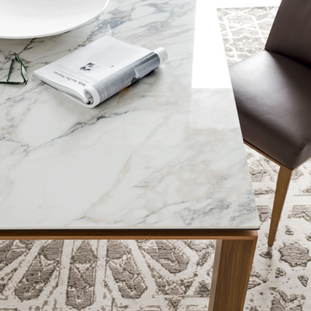 カリガリス オムニア ダイニングテーブル (セラミック) ／ Calligaris OMNIA ceramic Dining table[CS4058-R 160] P2C 