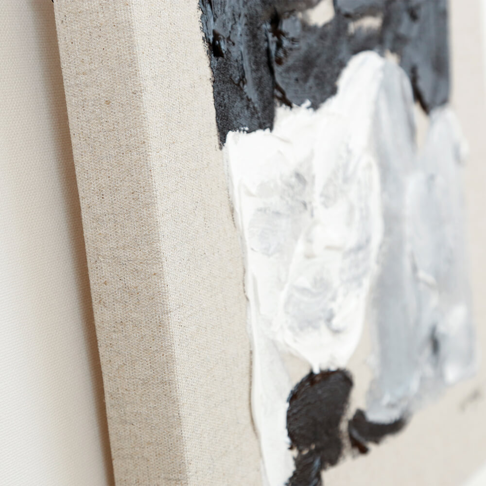 Painting (ペインティング) BK/GY 40×40cm 【撮影使用現品】 BK/GY