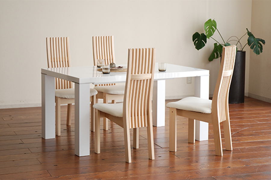 AMOR DINING TABLE ダイニングテーブル 机 サイズと色が選べる