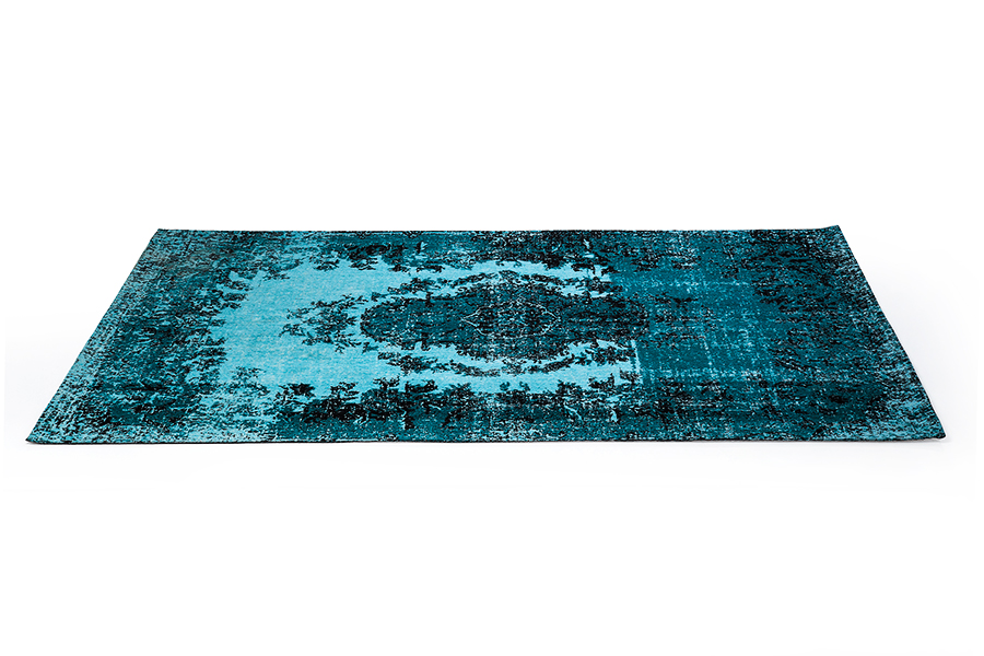 キリムポップターコイズ 240x170cm カーペット 