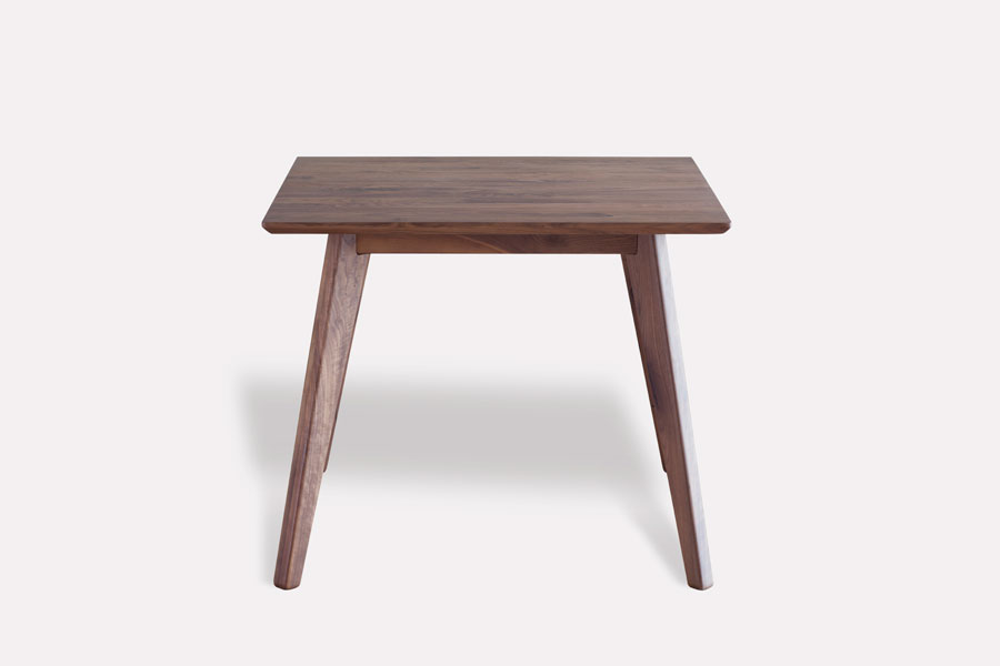 24 85 シンプル無垢材ダイニングテーブル ウォールナット ダイニングテーブルの通販