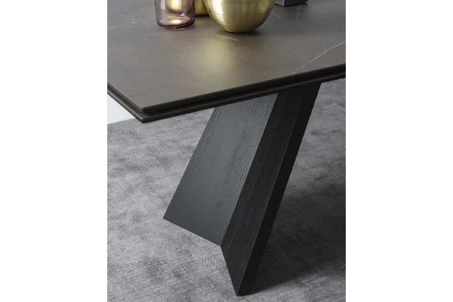 カリガリス イカロ 伸長式ダイニングテーブル (セラミック) ／ Calligaris Icaro extendable Dining table[CS4114-R 160] P14C 