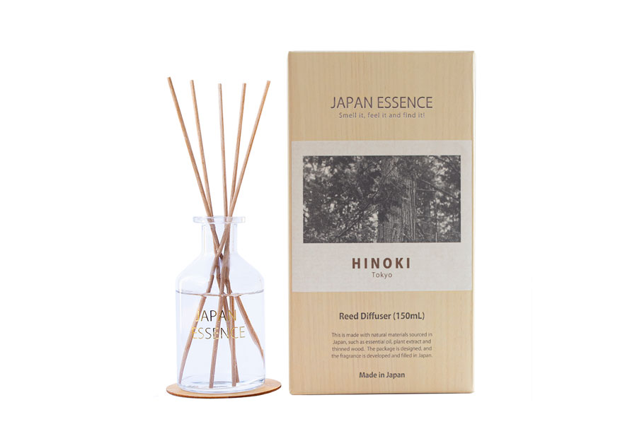 JAPAN ESSENCEディフューザー150ml  HINOKI/KYOTO HINOKI / KYOTO　水源の森林に生い茂る清々しいヒノキの香り