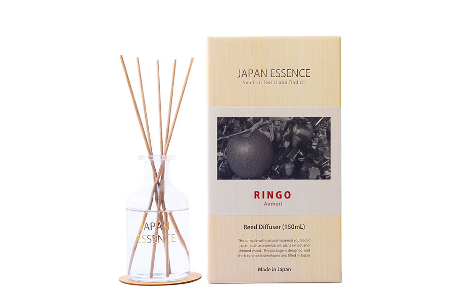 JAPAN ESSENCEディフューザー150ml  RINGO/AOMORI RINGO / AOMORI　甘い蜜いっぱいのジューシーなリンゴの香り