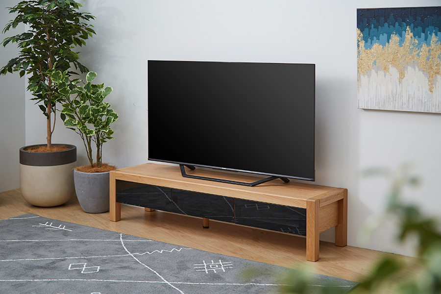 繊細で美しい無垢材のテレビボード - テレビ台・テレビボードの通販 
