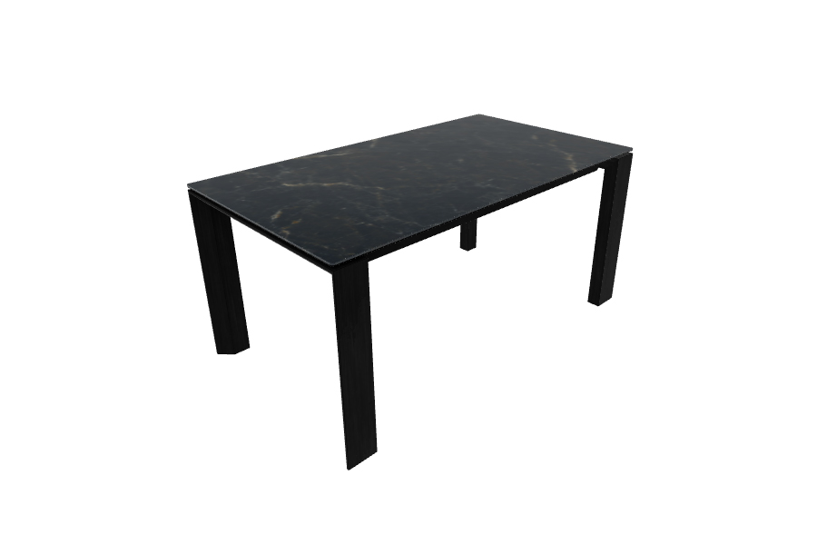 カリガリス オムニア ダイニングテーブル (セラミック) ／ Calligaris OMNIA ceramic Dining table[CS4058-R 160] 天板：P18C　脚：P173