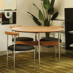 Woodlands Round Dining Table Solid Wood 