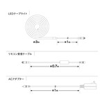 LEUCIS（ルーシス） LED テープライト（５m） ３ｍ