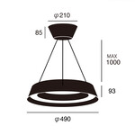 Loop LED-pendant light （ループペンダントライト） 
