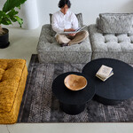 ブルジオ ラグ（ブラック） ブラック※画像のサイズは160X230 です。