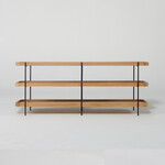 humla (フムラ) 152 shelf（Light oak） 152 low light oak