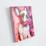 Dog pink (ドッグピンク) 32×40cm Dog pink (ドッグピンク)