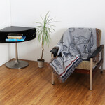 OAX THROWKET（オアハカ スローケット）Cat and more/Gray（キャットアンドモア/グレー） キャットアンドモア/グレー