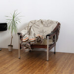 OAX THROWKET（オアハカ スローケット） Tiger and more/Cream（タイガーアンドモア/クリーム） タイガーアンドモア/クリーム