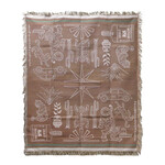 OAX THROWKET（オアハカ スローケット） Tiger and more/Cream（タイガーアンドモア/クリーム） タイガーアンドモア/クリーム