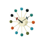 ジョージ・ネルソン　ボール・クロック　カラフル 