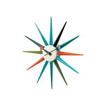 ジョージ・ネルソン　 サンバースト・クロック カラフル 