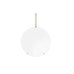 WMBR30 ウォールミラー Φ30cm (ブラス) 