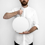 WMBR30 ウォールミラー Φ30cm (ブラス) 