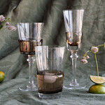 ミミアンバー 21cm レッドワイングラス 