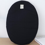 オーバルクッションミラー (ブラック) 