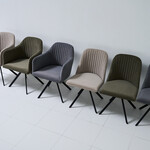 N-VISTA（エヌビスタ）チェア（アーム無）オリーブ 